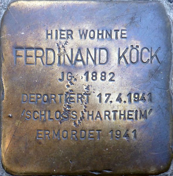 Stolpersteine Mirabellplatz 1 #1