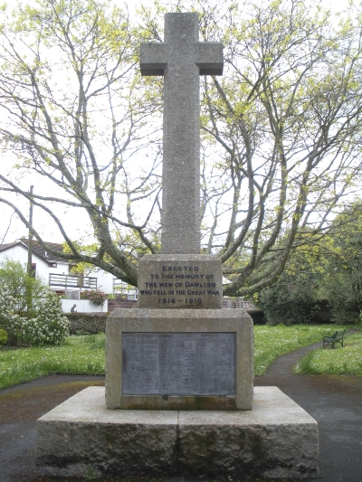 Oorlogsmonument Dawlish #1