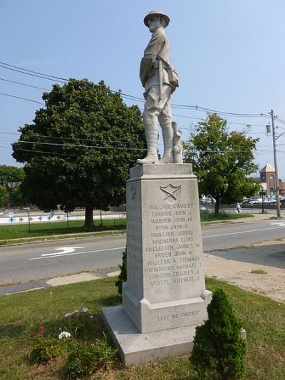 Monument Eerste Wereldoorlog Lowell