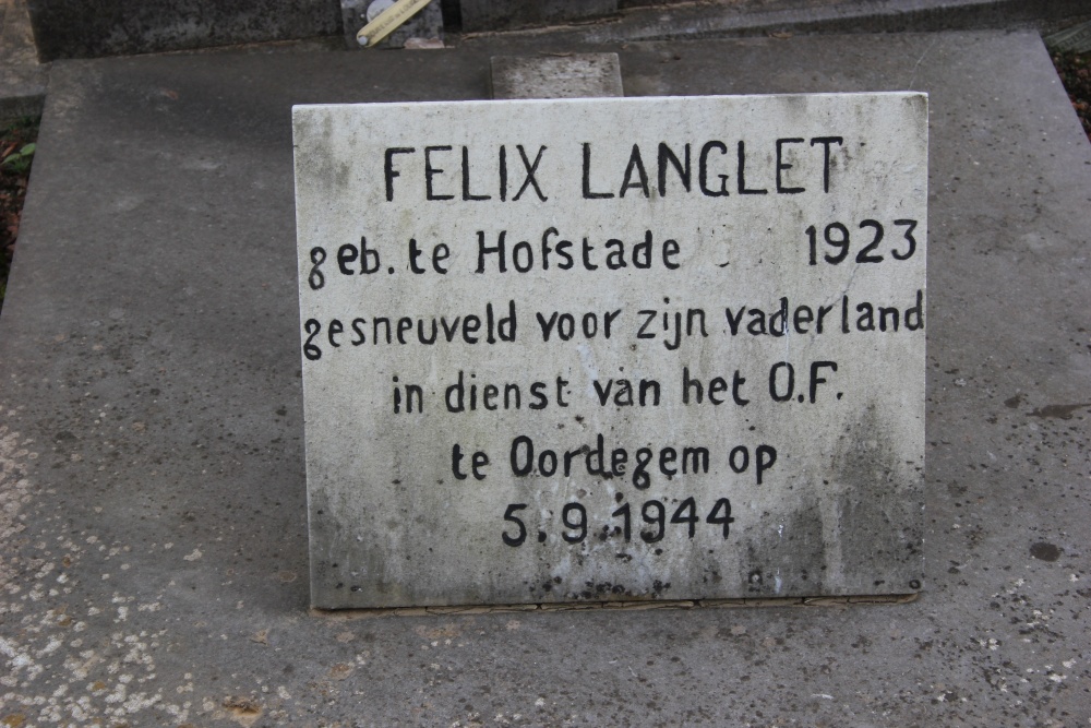 Belgische Oorlogsgraven Hofstade #3