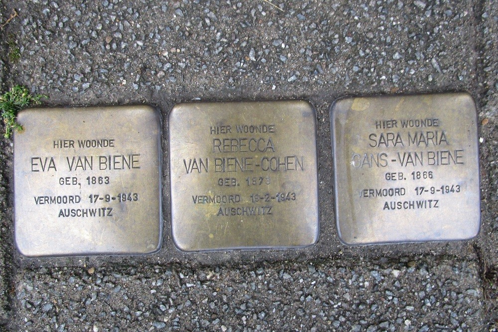 Stolpersteine Transvaalkade 9 a #1