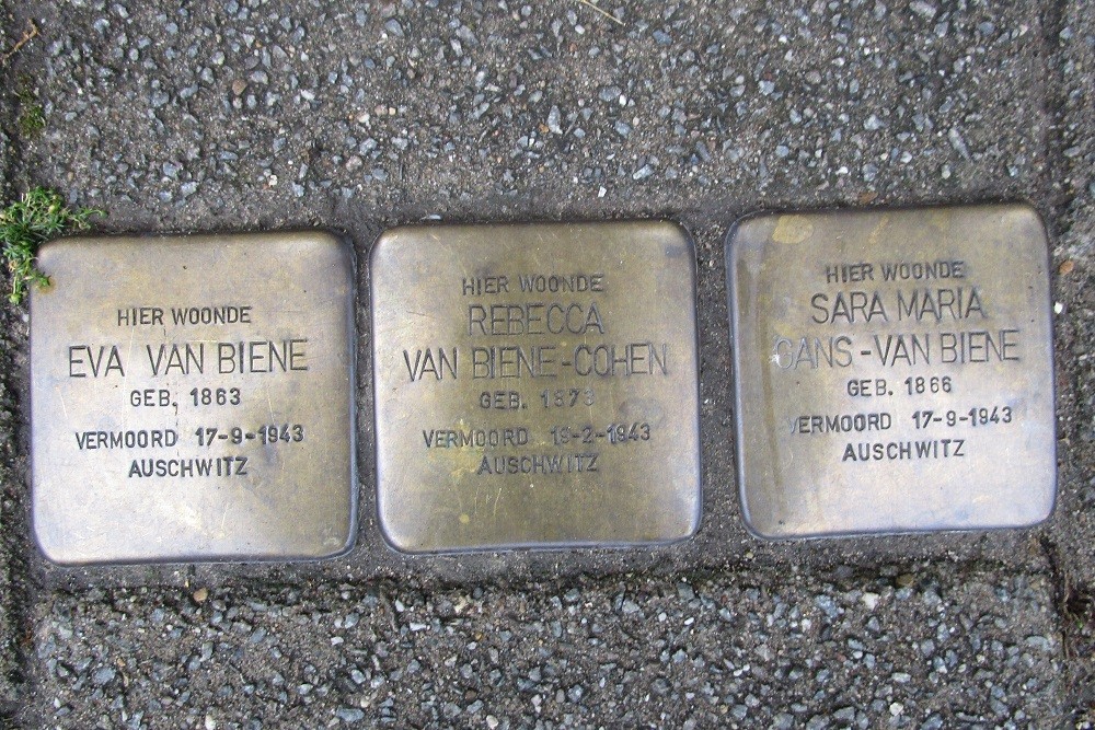 Stolpersteine Transvaalkade 9 a