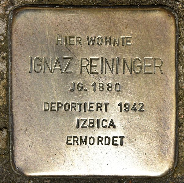 Stolpersteine Dr. Stockhammergasse 15 #2