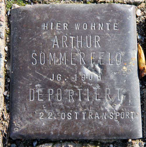 Stolpersteine Oranienstraße 72