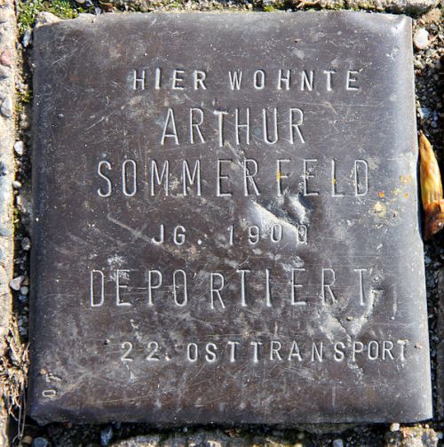 Stolpersteine Oranienstrae 72 #1