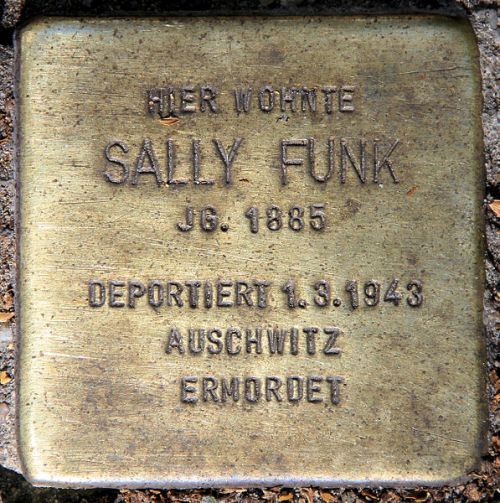 Stolpersteine Weseler Strae 15 #2