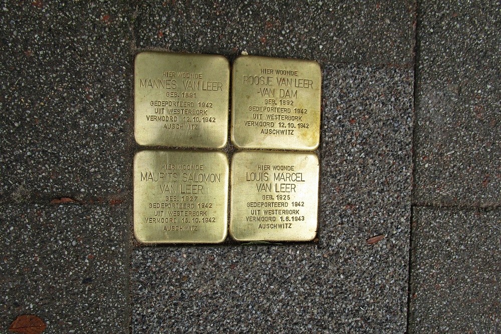 Stolpersteine Schepenstraat 20A #1