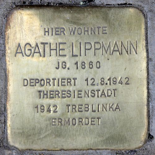 Stolpersteine Trautenaustrae 20-21 #2