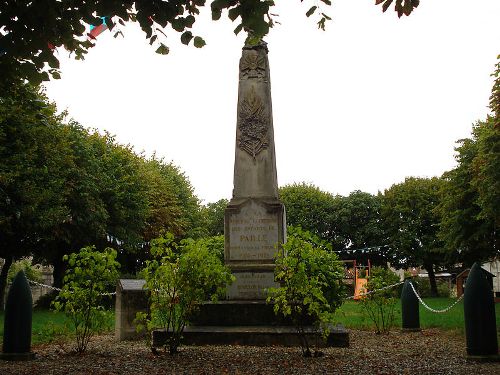 Oorlogsmonument Paill