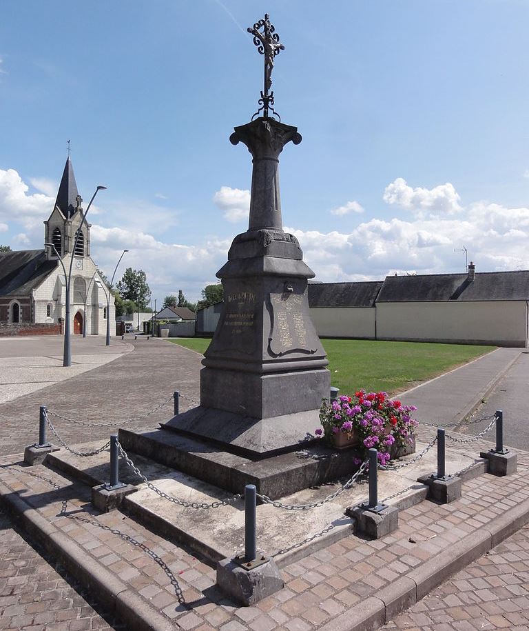 Monument Frans-Duitse Oorlog Abbcourt #1