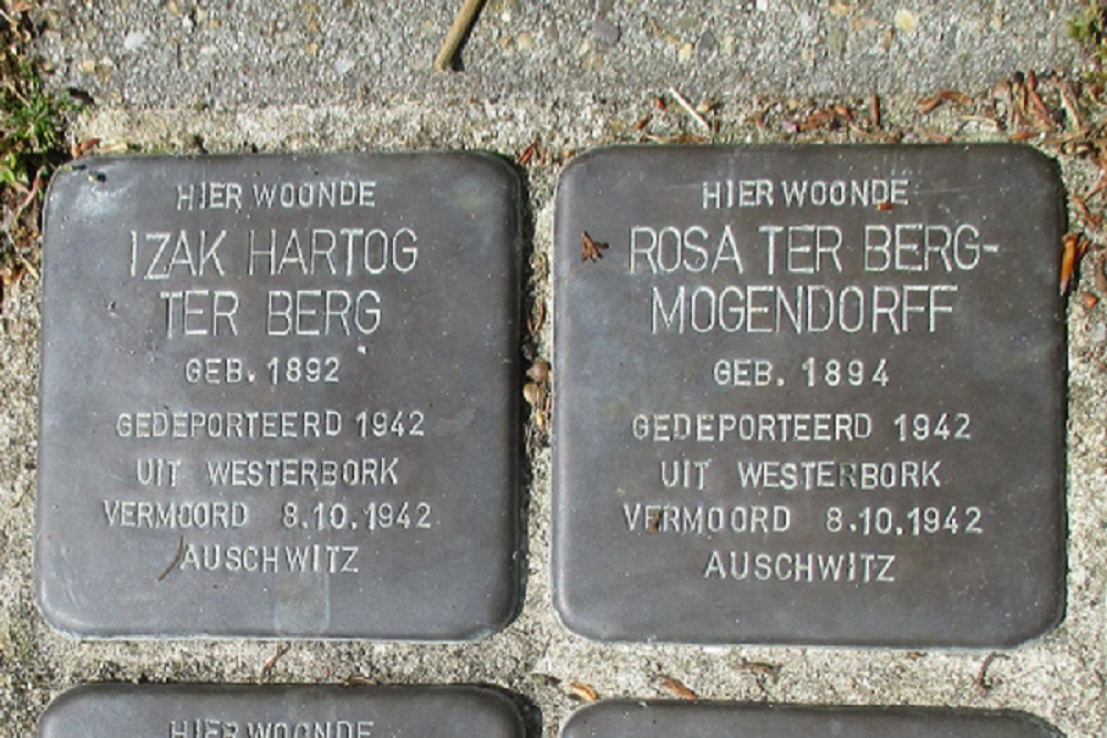 Stolpersteine Burgemeester Jollesweg 14 #2