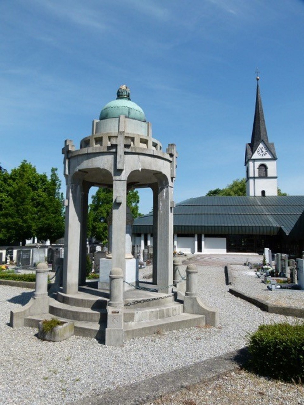 Memorial To Sons Of Fussach Who Died In WW I And WW II #3