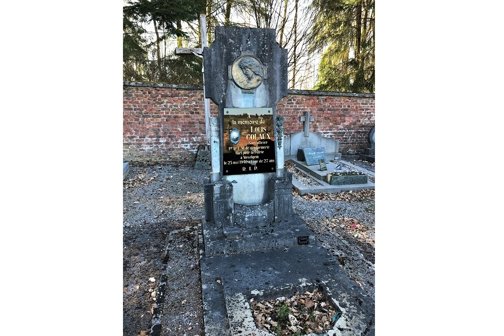 Belgian War Grave Malvoisin #1