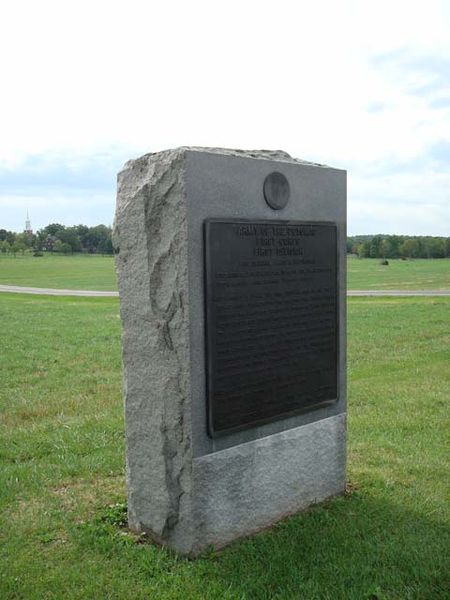 Brigadier-General James S. Wadsworth's Division Tablet