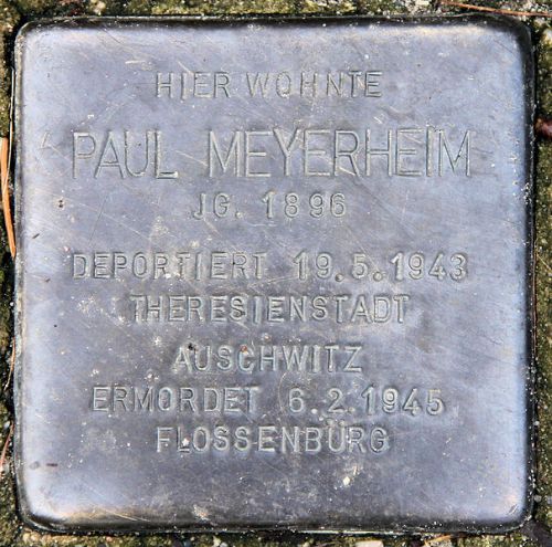 Stumbling Stone Curtiusstraße 108 #1
