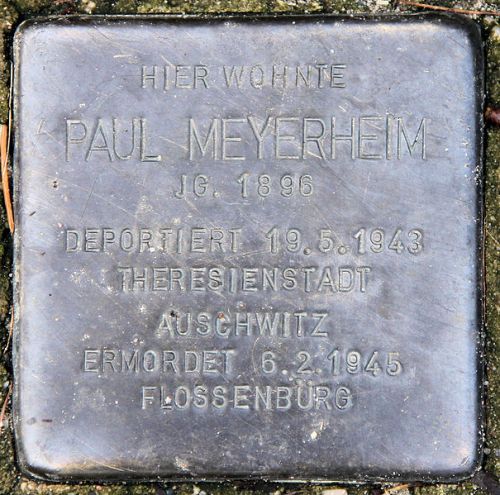 Stolperstein Curtiusstrae 108 #1