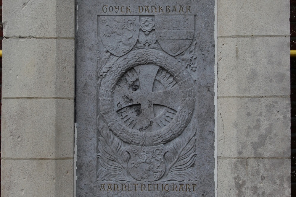 War Memorial - Holy Heart Statue Gooik #2
