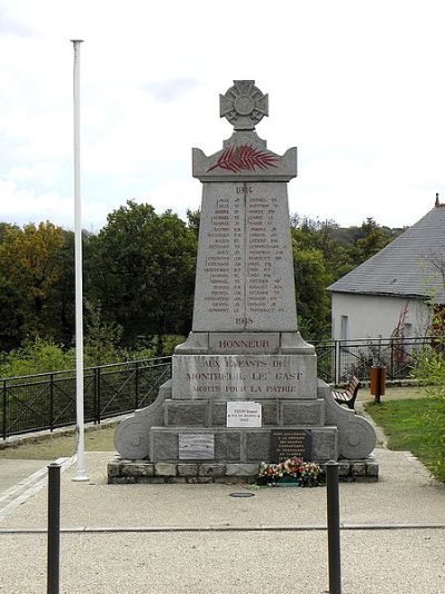 Oorlogsmonument Montreuil-le-Gast