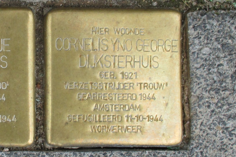 Stolpersteine Westersingel 43 #3