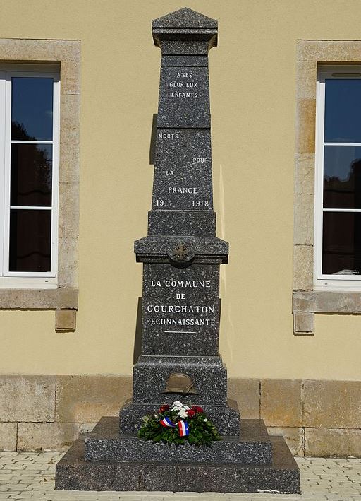Monument Eerste Wereldoorlog Courchaton #1