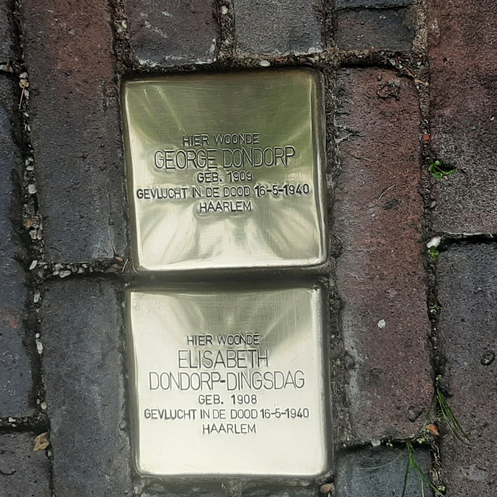 Stolpersteine Bakenessergracht 38 #3