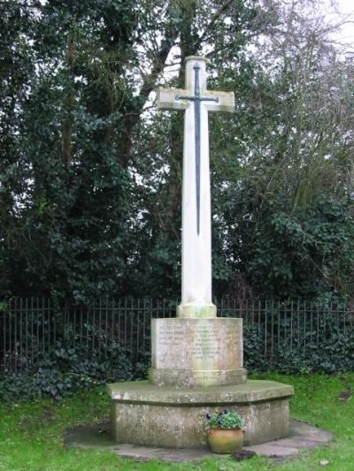 War Memorial Tilmanstone