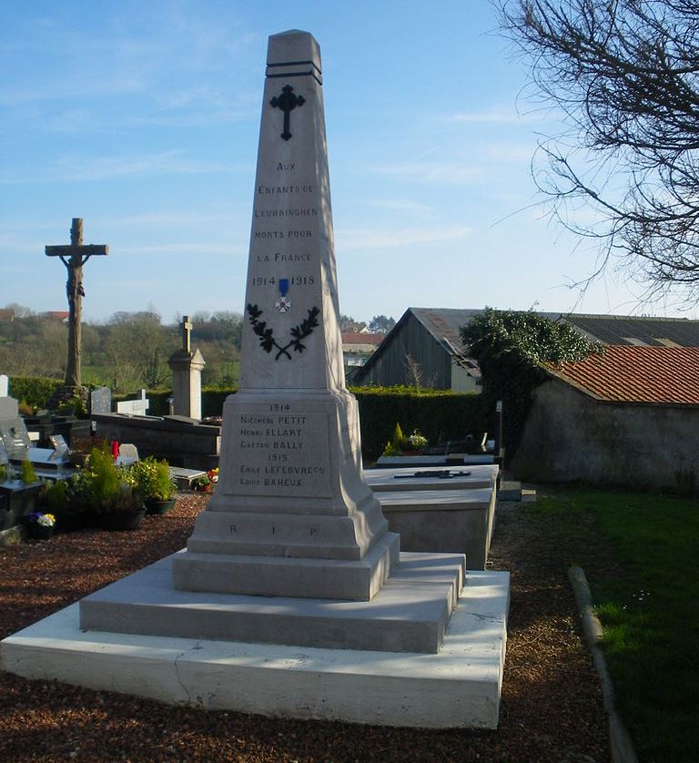 Oorlogsmonument Leubringhen