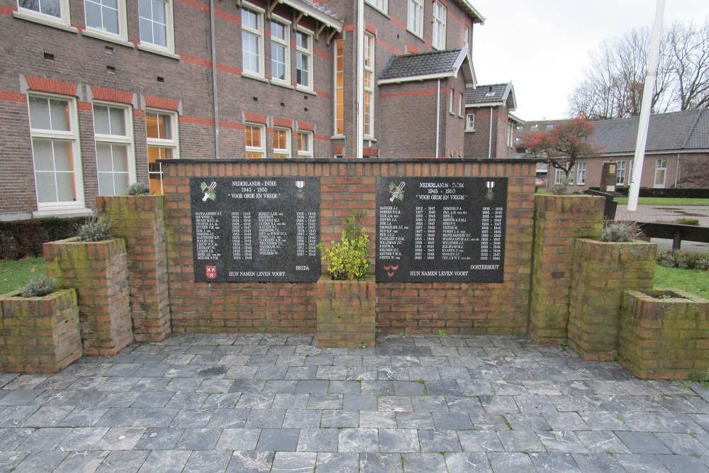 Monument for fallen soldiers in the Dutch East Indies.