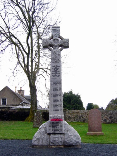 Oorlogsmonument Chapel of Garioch #1