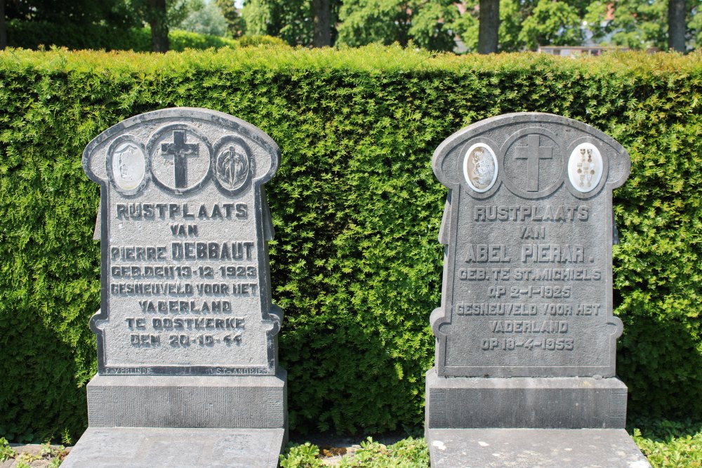 Belgische Oorlogsgraven Sint-Michiels	 #2
