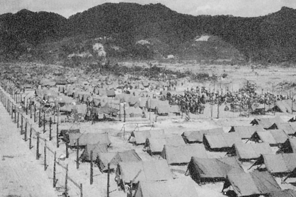 Location Former Prisoners of War Camp Okinawa #1