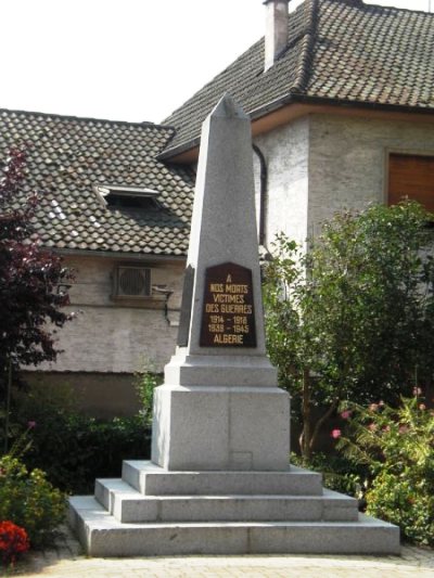 Oorlogsmonument Boofzheim