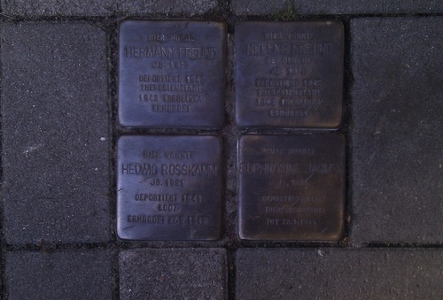 Stolpersteine Haynstraße 29 #1