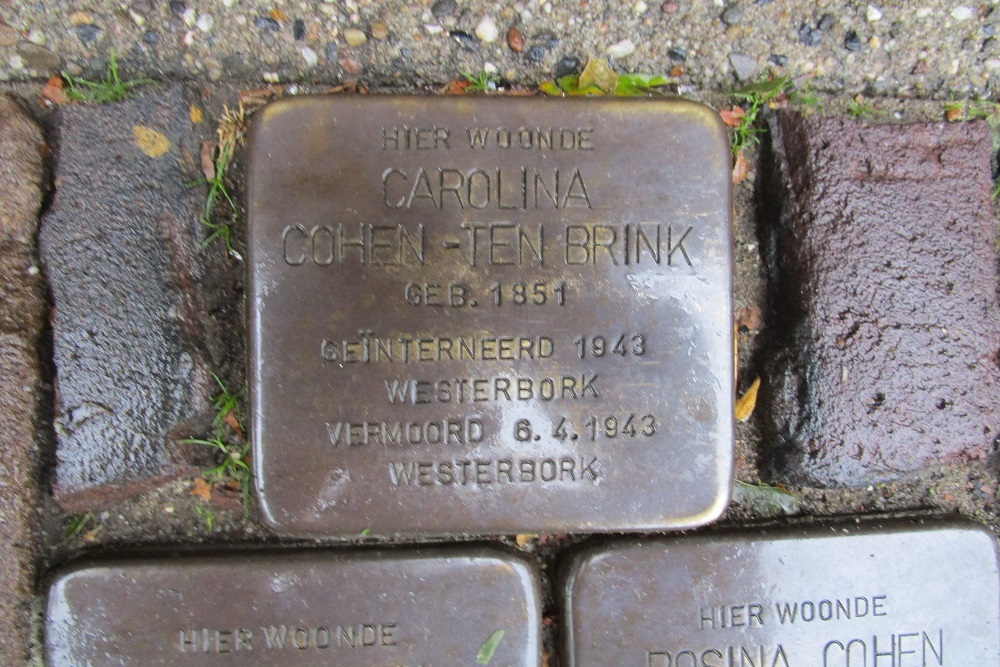 Stolpersteine Noordwal 3 #3