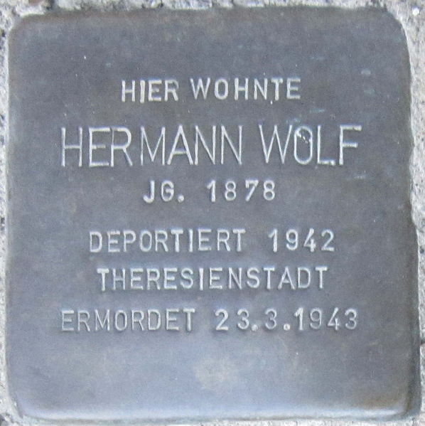 Stolpersteine Kartause 9 1/4