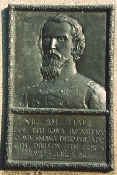 Gedenkteken Colonel William Hall (Union) #1