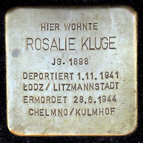 Stolperstein Dresdener Strae 18