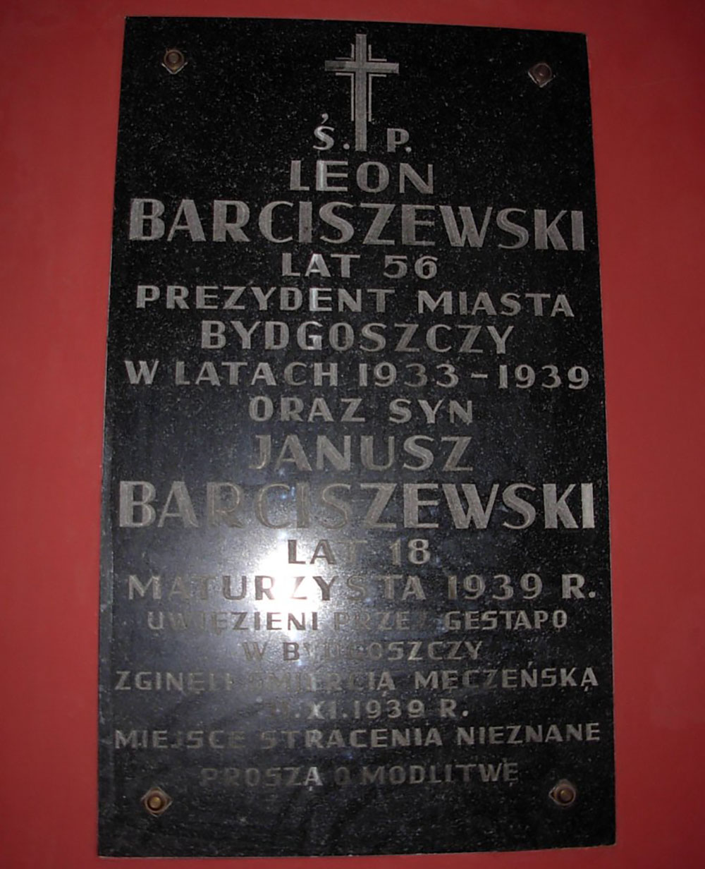 Plaques Bydgoszcz Cathedral #3