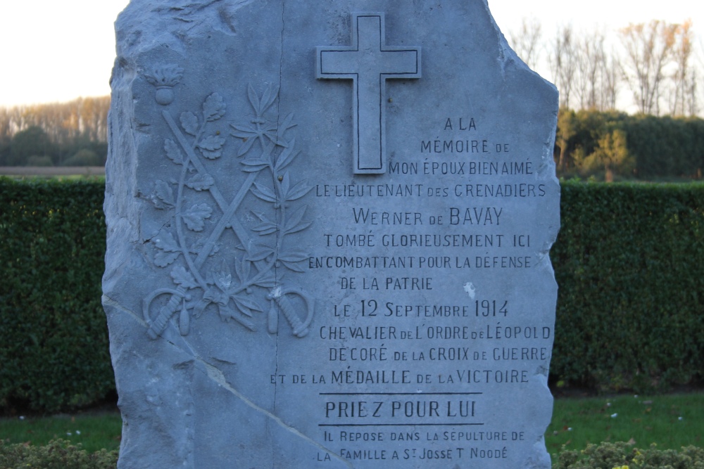 Memorial Lieutenant Werner de Bavay #2