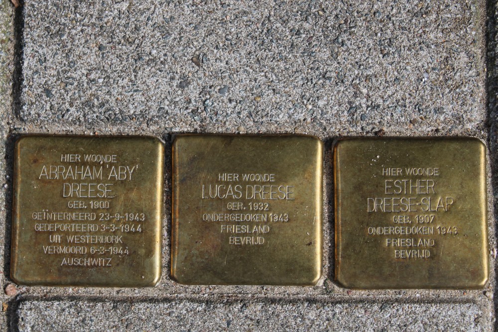 Stolpersteine Milletstraat 36