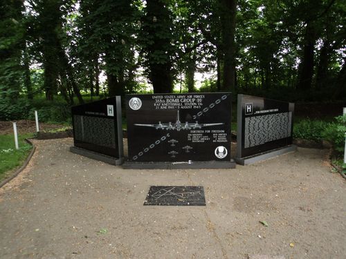 RAF Knettishall - 388th Bomb Group (H) Monument #1