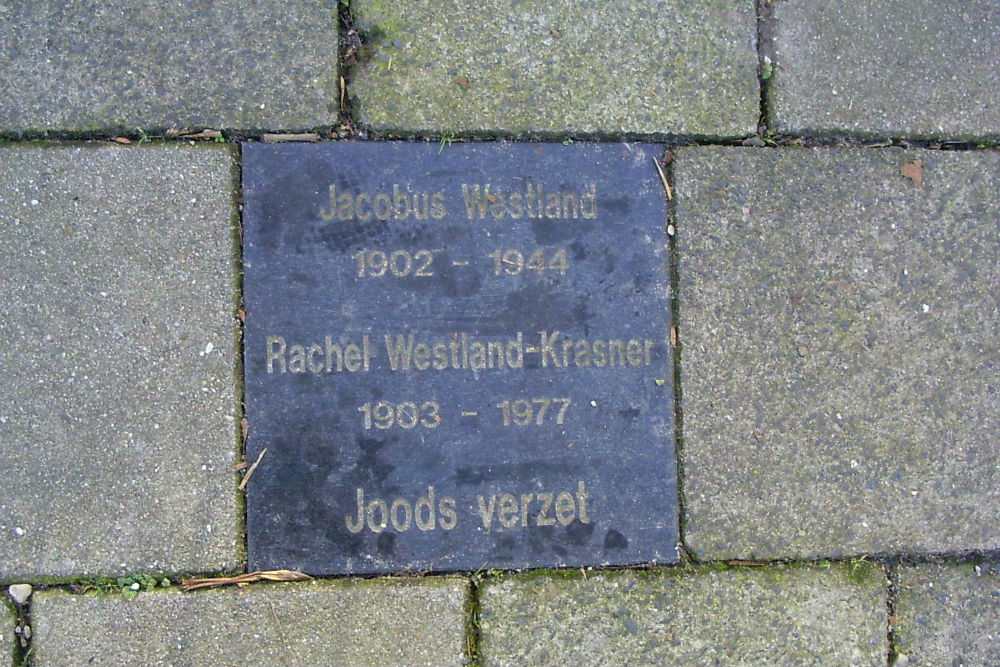 Plaque Jewish Resistance Wageningen