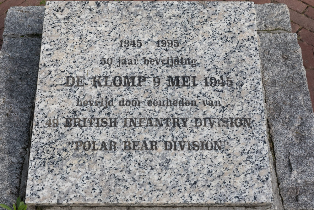 Liberation memorial De Klomp