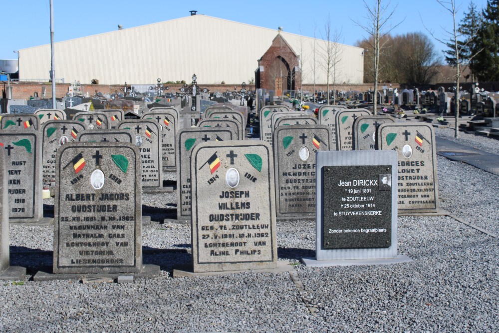 Belgische Oorlogsgraven Zoutleeuw	 #3