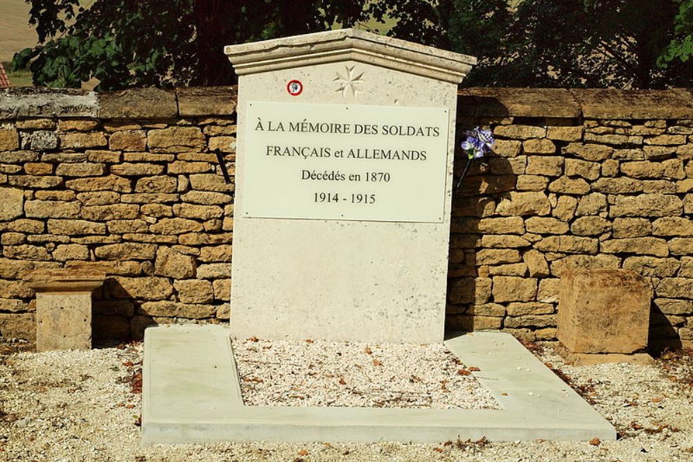 Memorial French and German Victims Buzancy