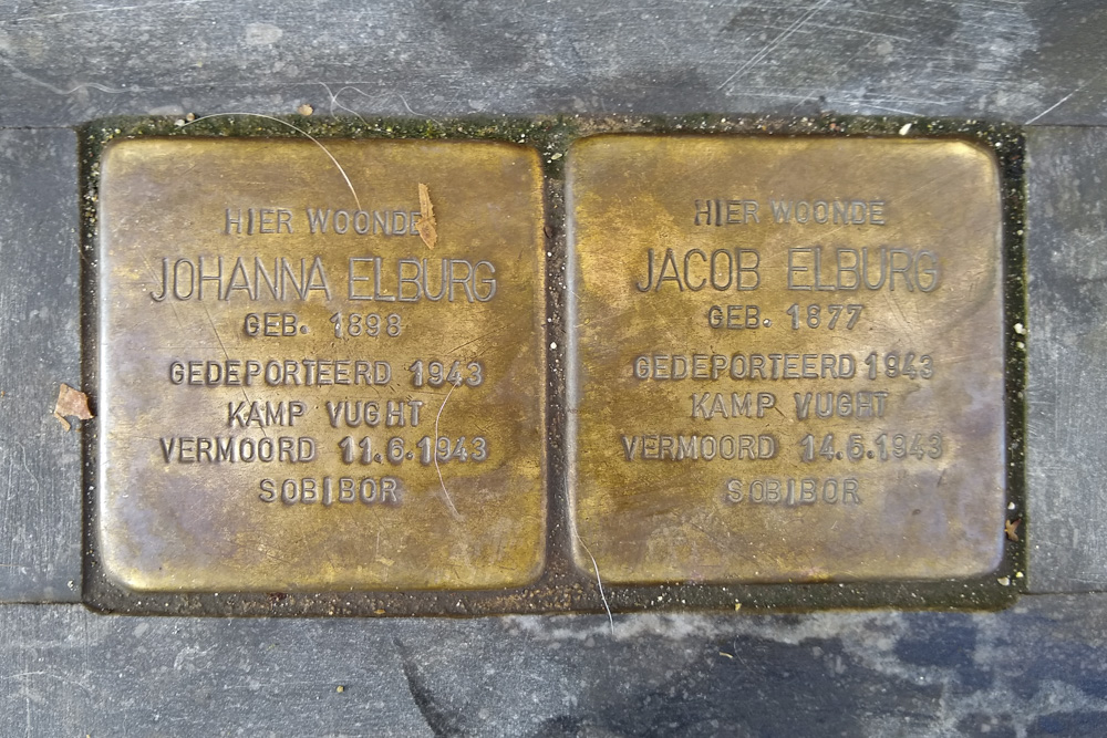 Stolpersteine Westluidensestraat 32 #1