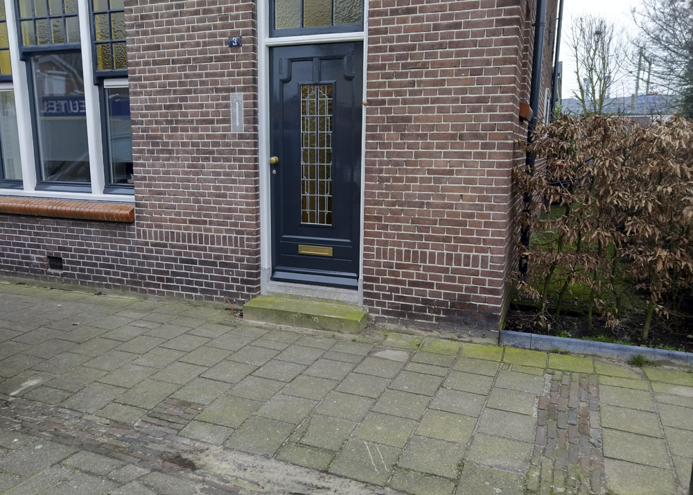 Stolperstein Vondelstraat 3 #3