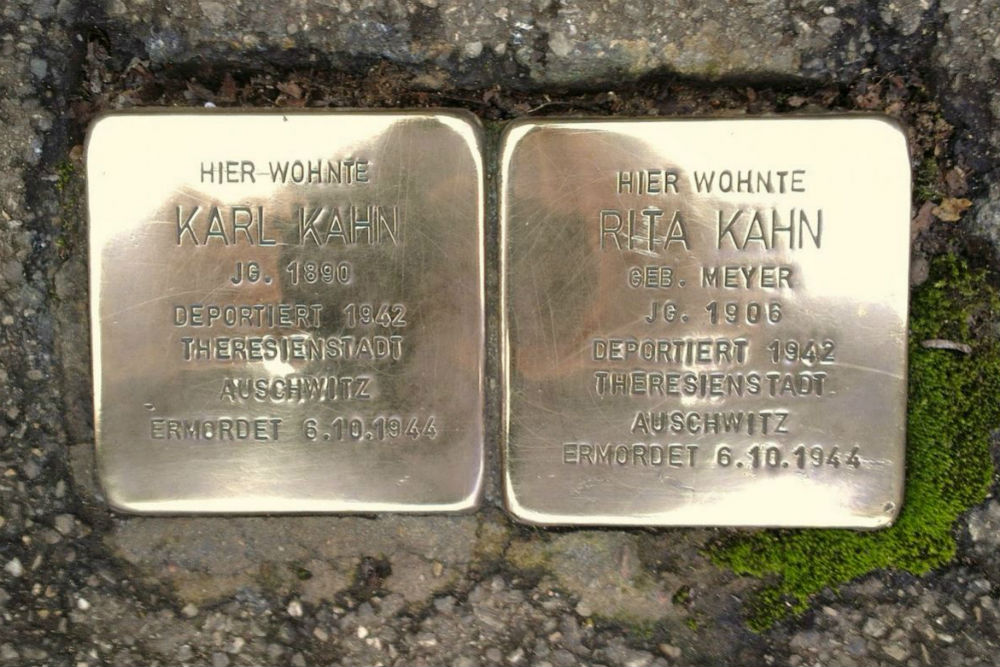 Stolpersteine Wollhausstrae 40 #2