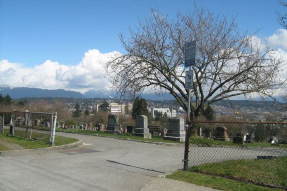 Grave of Interned Person New Westminster Masonic Cemetery #1