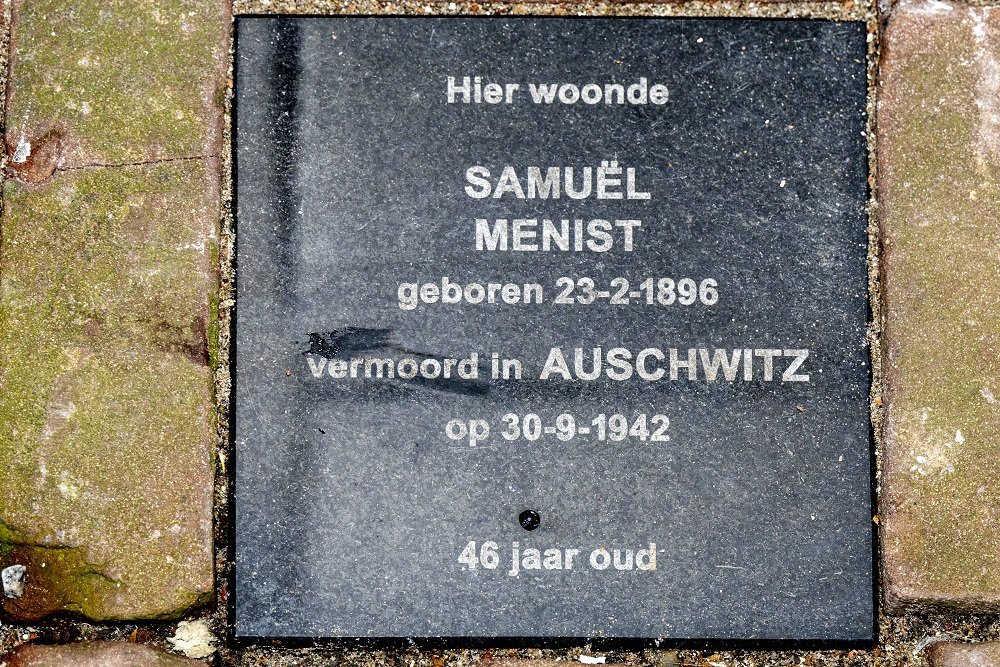 Memorial Stone Langestraat 101 #1